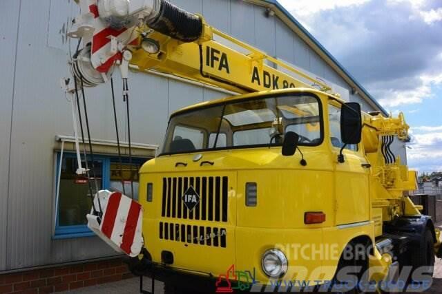  IFA-Automobile IFA W 50 LA Kran AK 80-8 Nur 1175km Crane trucks