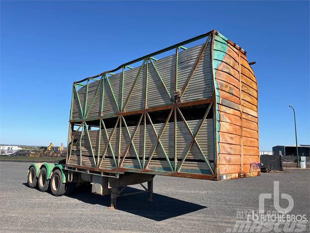  DUNNS ENGINEERING & REPAI 6.3 m Tri/A B-Double Lea Bale trailers