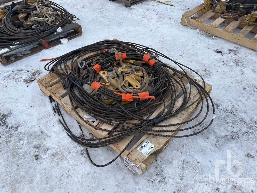  Stringing Cable and Hooks Pipelayer dozers