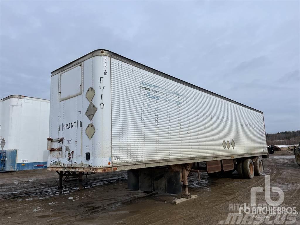 Trailmobile 45 ft x 102 in T/A Storage Box body semi-trailers
