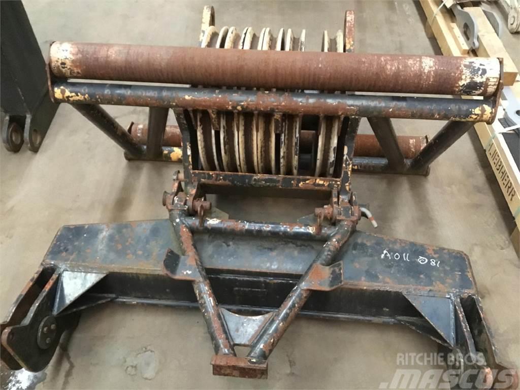 Liebherr LTM 1800 rope pulley block 6 sheave Crane parts and equipment
