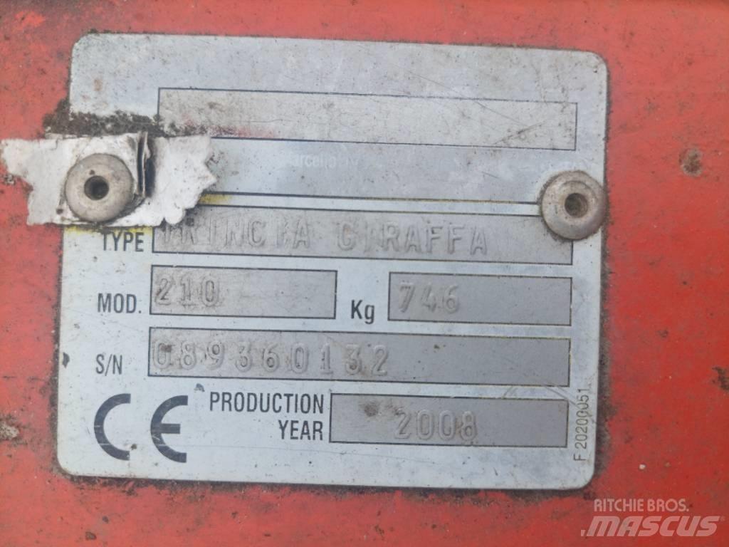 Maschio Giraffa 210 Segadoras y cortadoras de hojas para pastos