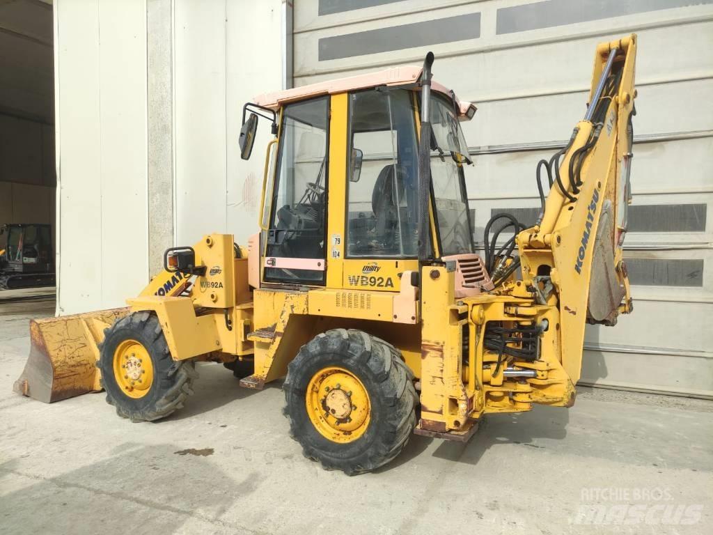 Komatsu WB 92 A Retrocargadoras