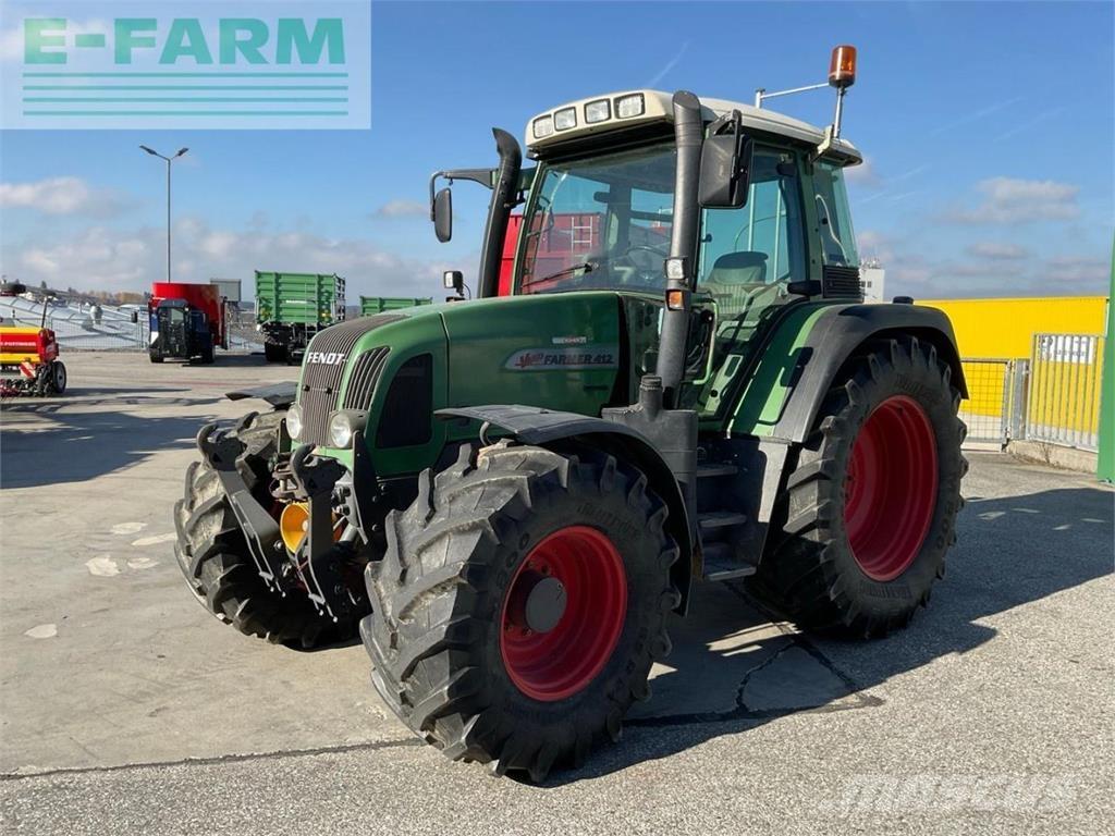 Fendt 412 Vario Tractores