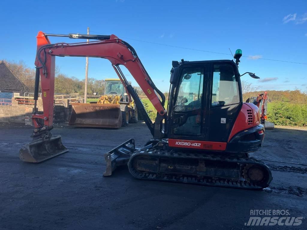 Kubota KX 080-4 CX2 Excavadoras de cadenas