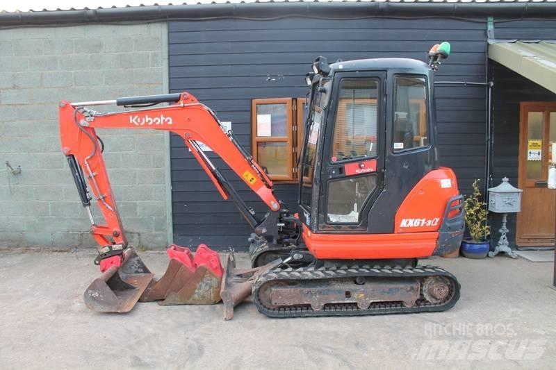 Kubota KX 61-3 Mini excavadoras < 7t