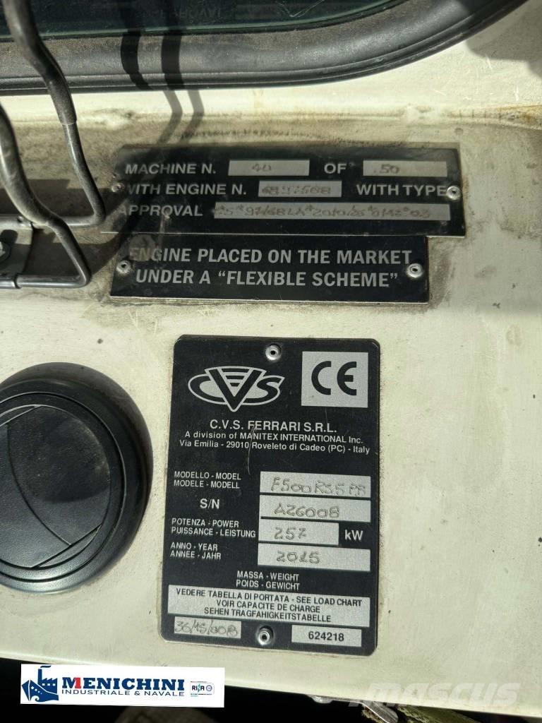 CVS Ferrari F500 Manipulador de contenedores