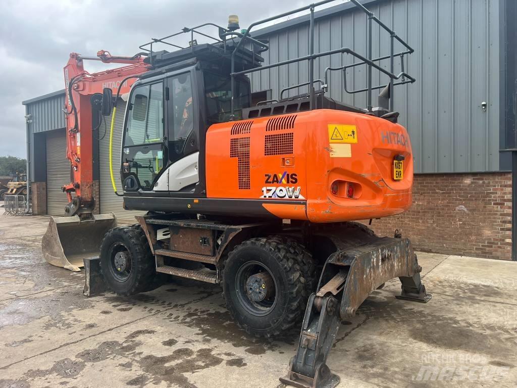 Hitachi ZX170W-6 Excavadoras de ruedas
