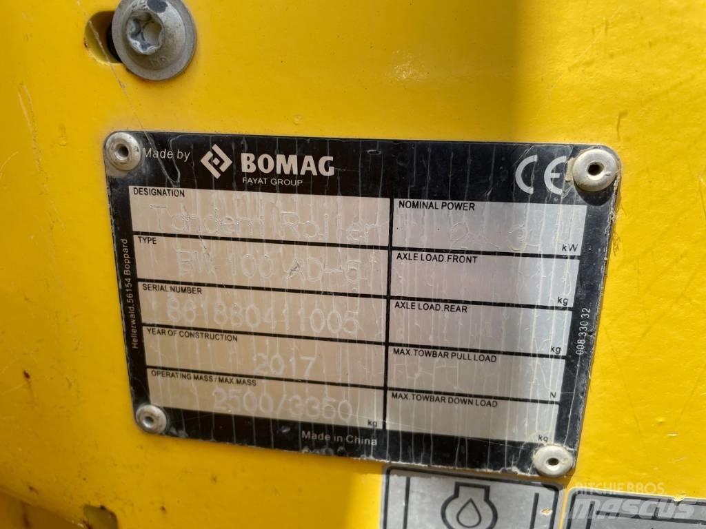 Bomag BW 100 AD-5 Rodillos de doble tambor