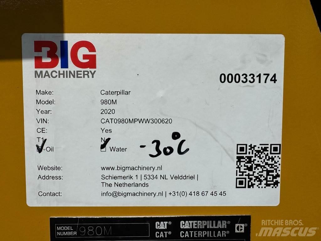 CAT 980M Cargadoras sobre ruedas