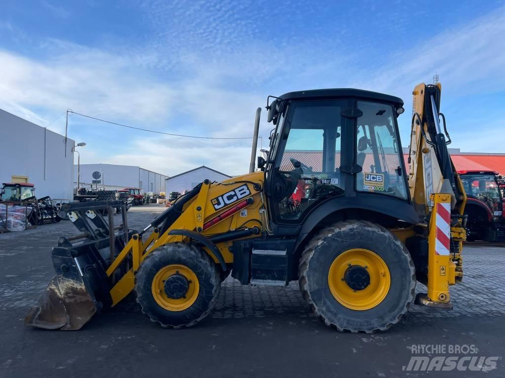 JCB 3 CX Turbo Retrocargadoras