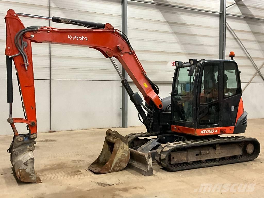 Kubota KX 080-4 Excavadoras 7t - 12t