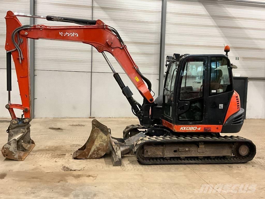 Kubota KX 080-4 Excavadoras 7t - 12t