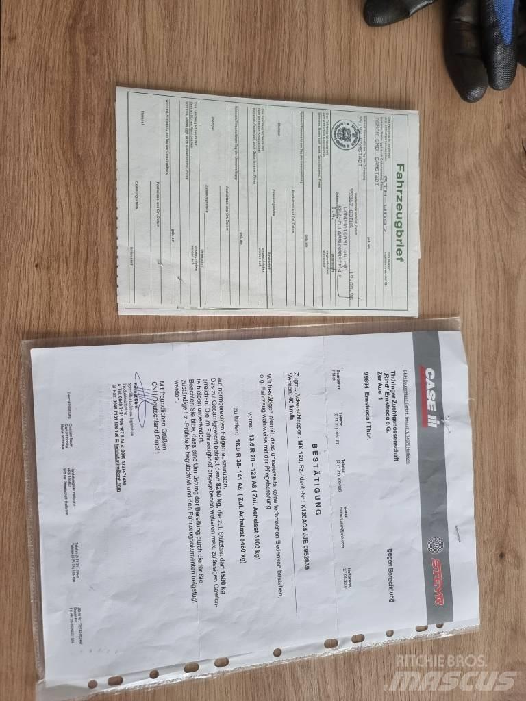 CASE MX 120 Tractores