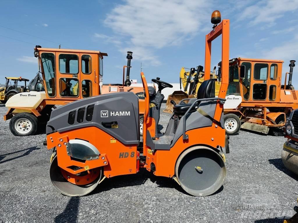 Hamm HD 8 VV Rodillos de doble tambor