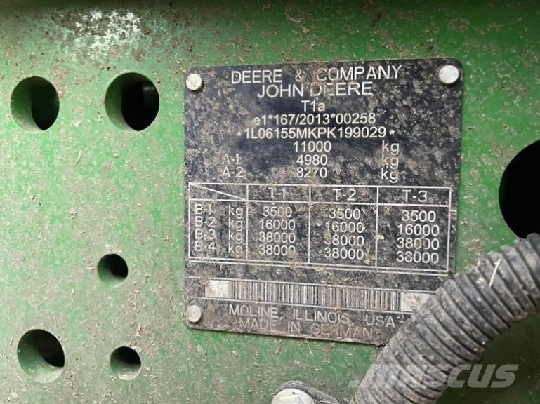 John Deere 6155M Tractores