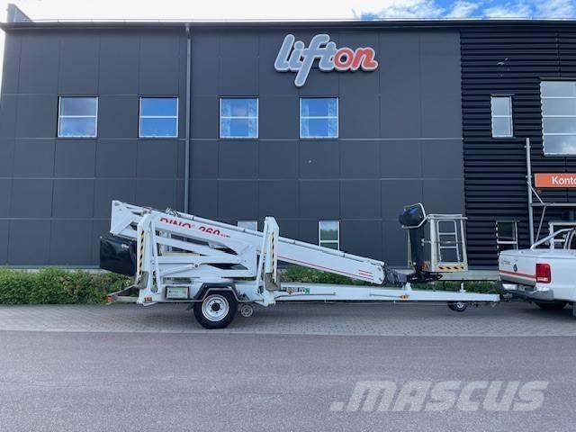 Dino 260 XTD Skylift Plataformas remolcables