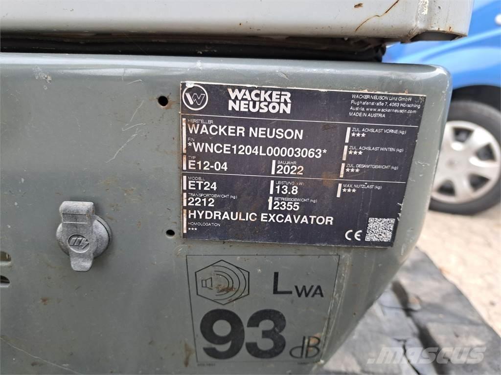 Wacker Neuson ET24 Excavadoras de cadenas