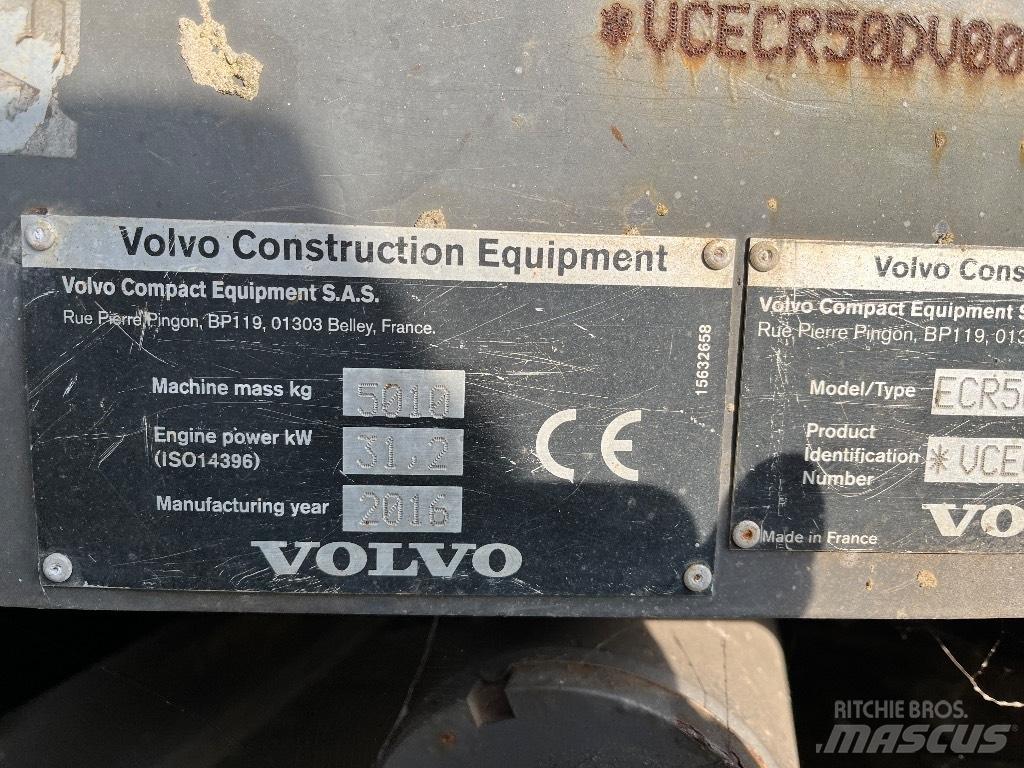 Volvo ECR 50 D Mini excavadoras < 7t