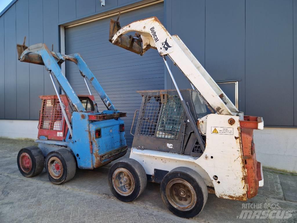 Bobcat 763 H.  2x Minicargadoras