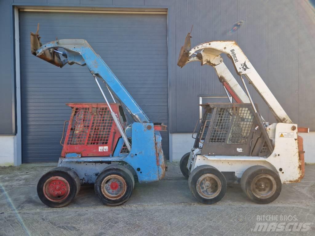 Bobcat 763 H.  2x Minicargadoras