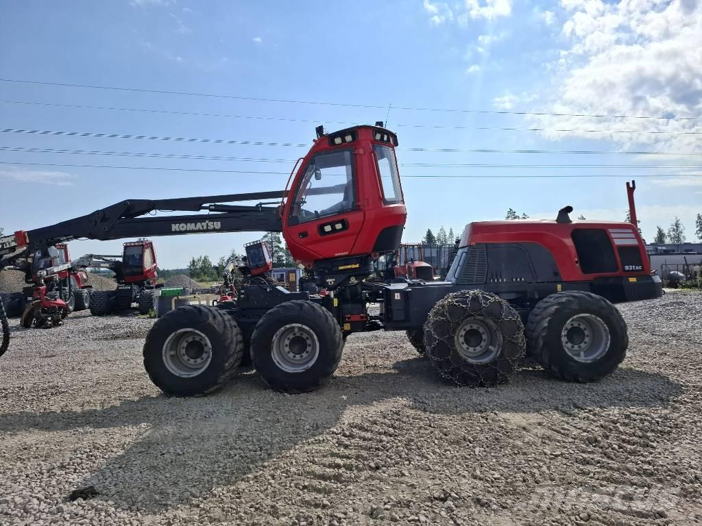 Komatsu 931 XC Cosechadoras