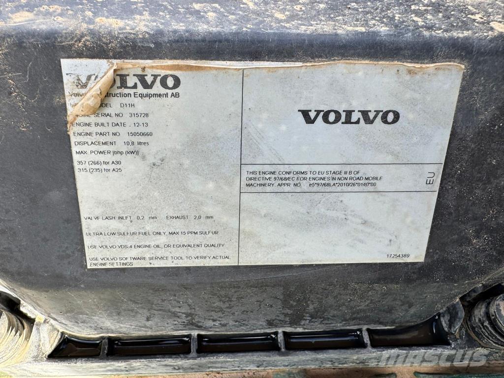Volvo A30F Dúmpers articulados