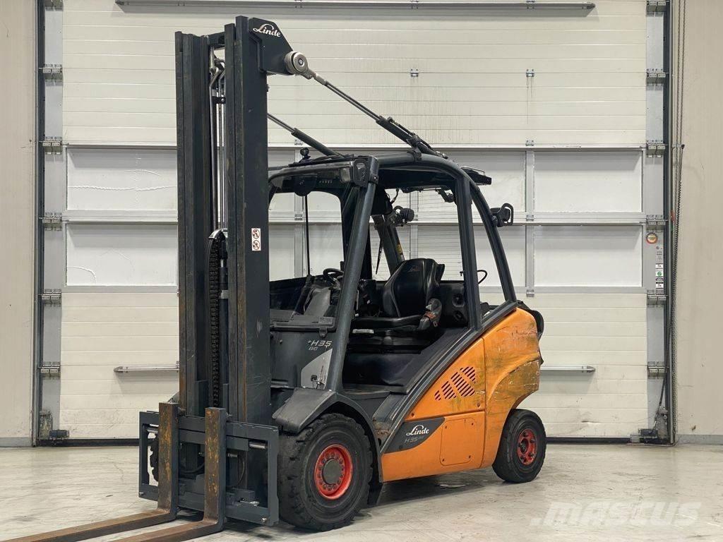 Linde H35T-02 Carretillas LPG