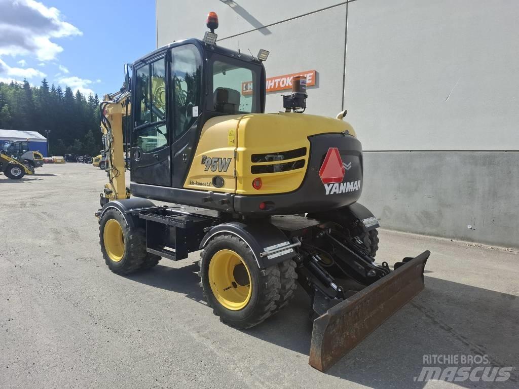 Yanmar B 95 W Excavadoras de ruedas