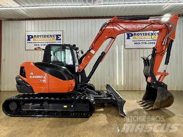 Kubota KX080-4 Excavadoras de cadenas