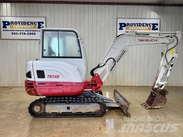 Takeuchi TB240 Mini excavadoras < 7t