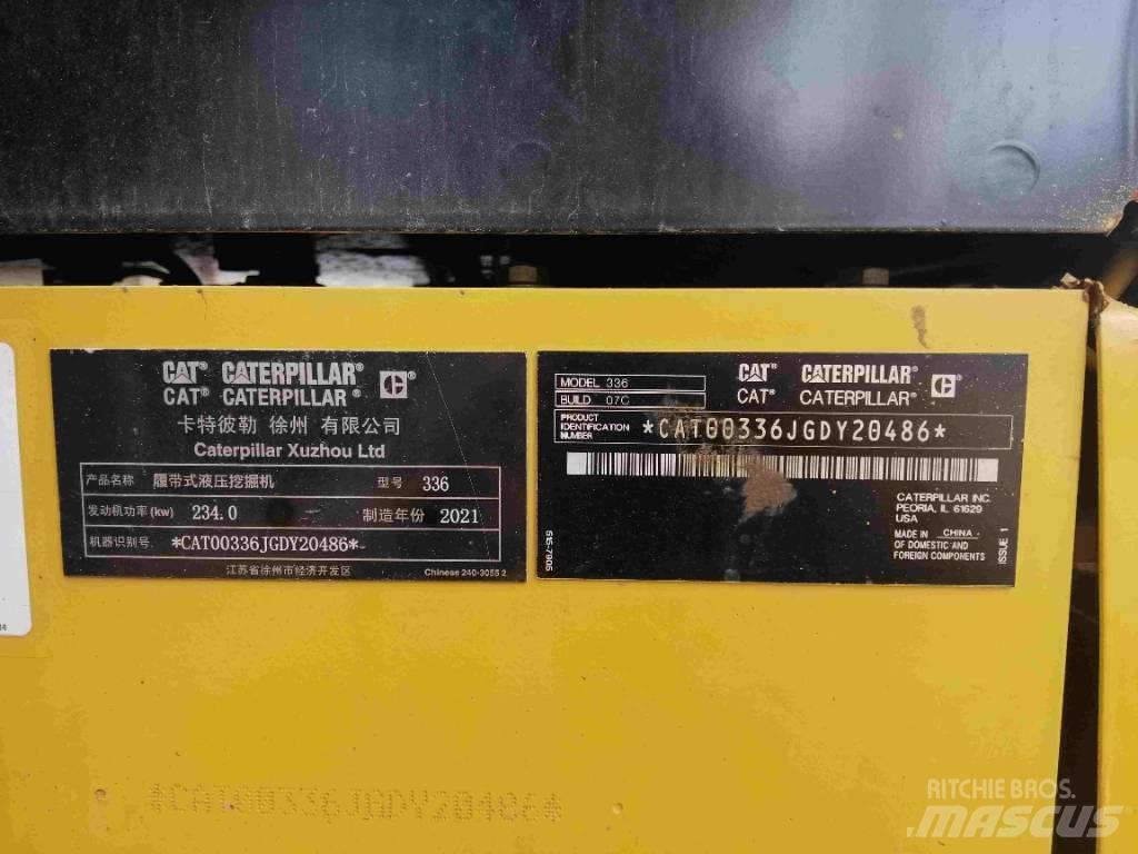 CAT 2020 CAT 336 Excavadoras de cadenas