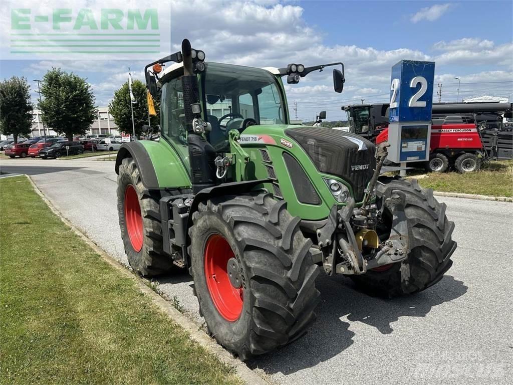 Fendt 718 vario Tractores