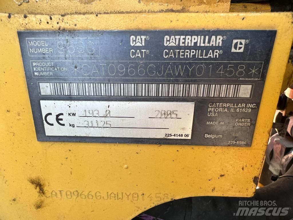 CAT 966 G II Cargadoras sobre ruedas