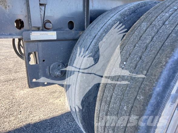 Utility 4000AE Semirremolques de plataformas planas/laterales abatibles