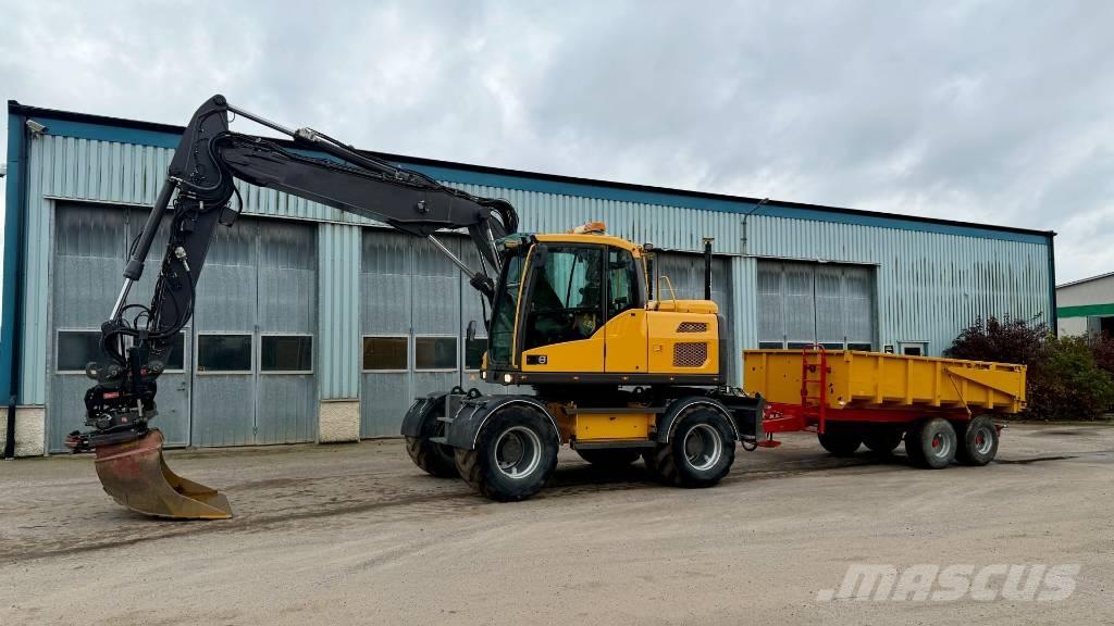 Volvo EW 140 D Excavadoras de ruedas