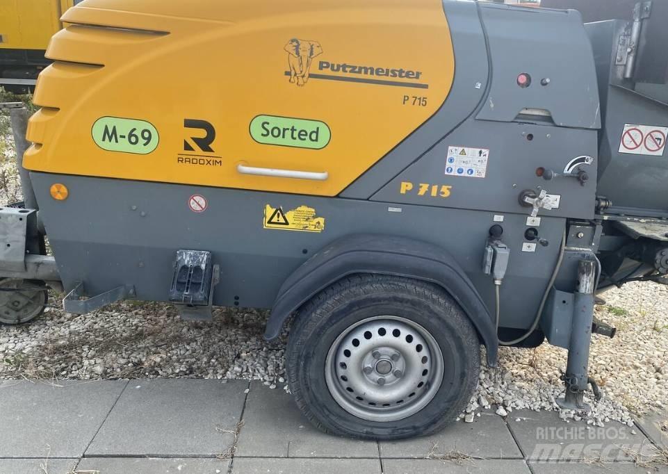Putzmeister P 715 TD Camión hormigonera