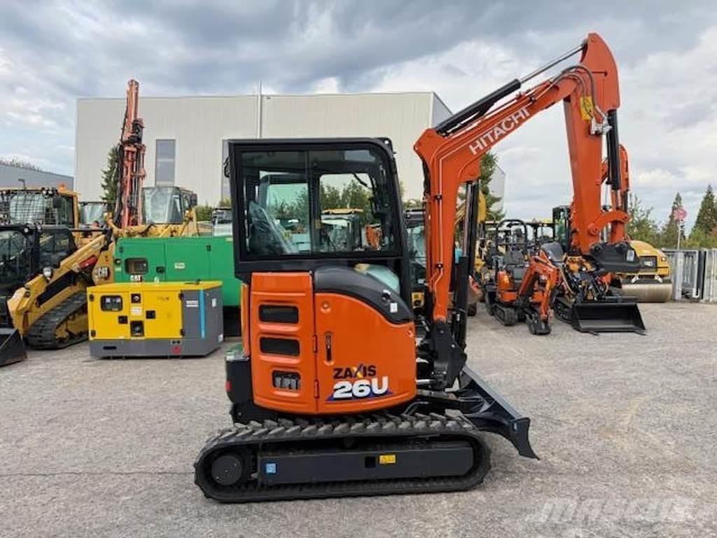 Hitachi ZX26 U-6 Mini excavadoras < 7t