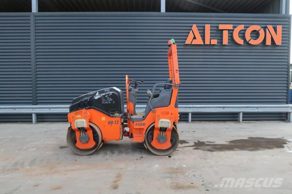 Hamm HD 12 VV Rodillos de doble tambor