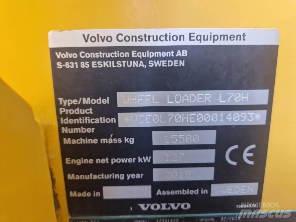 Volvo L 70 H Cargadoras sobre ruedas
