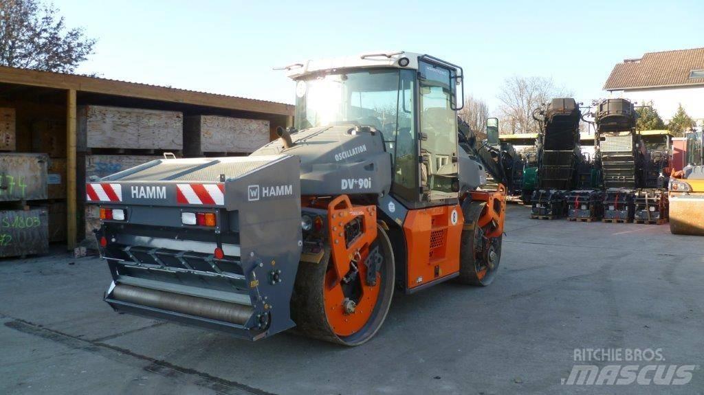 Hamm DV+ 90i VO-S Rodillos de doble tambor
