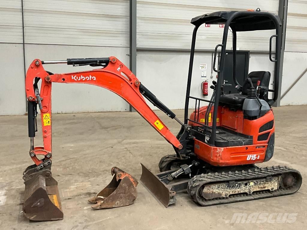 Kubota U 15-3 Mini excavadoras < 7t