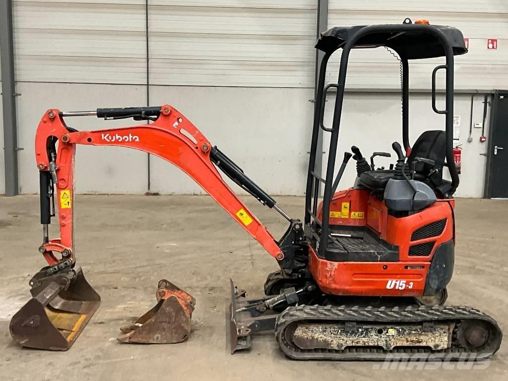 Kubota U 15-3 Mini excavadoras < 7t