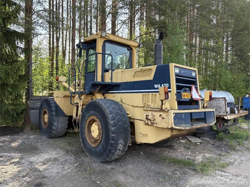 Komatsu WA420-1 Cargadoras sobre ruedas