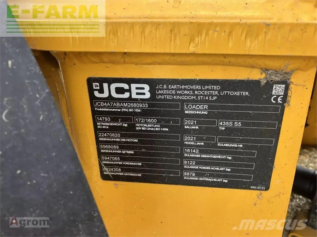 JCB 435 s agri Mini excavadoras < 7t