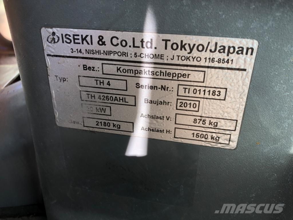 Iseki TH 4260 AHL Tractores compactos