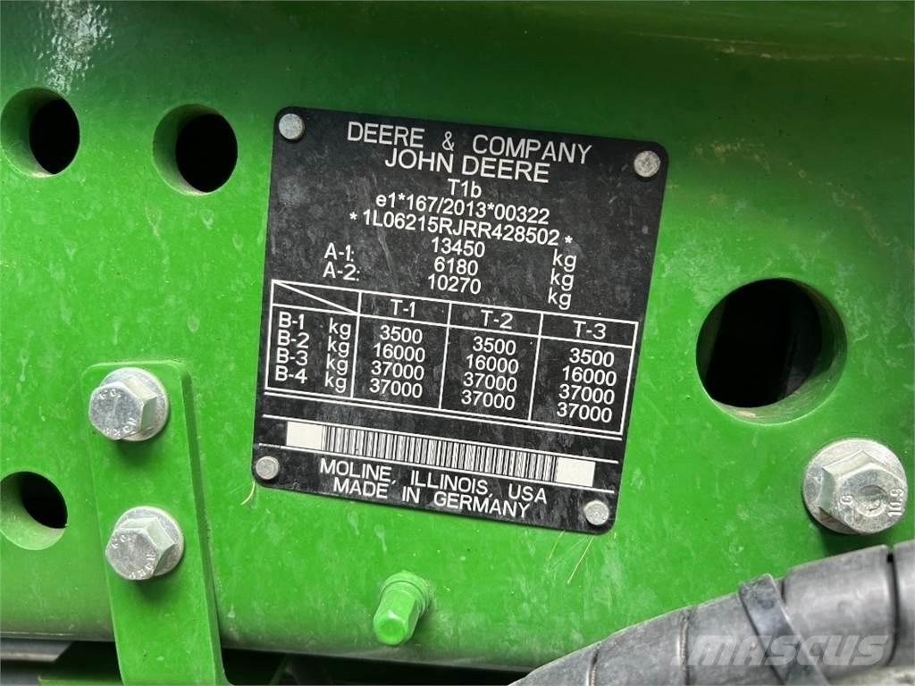 John Deere 6R 215 Tractores