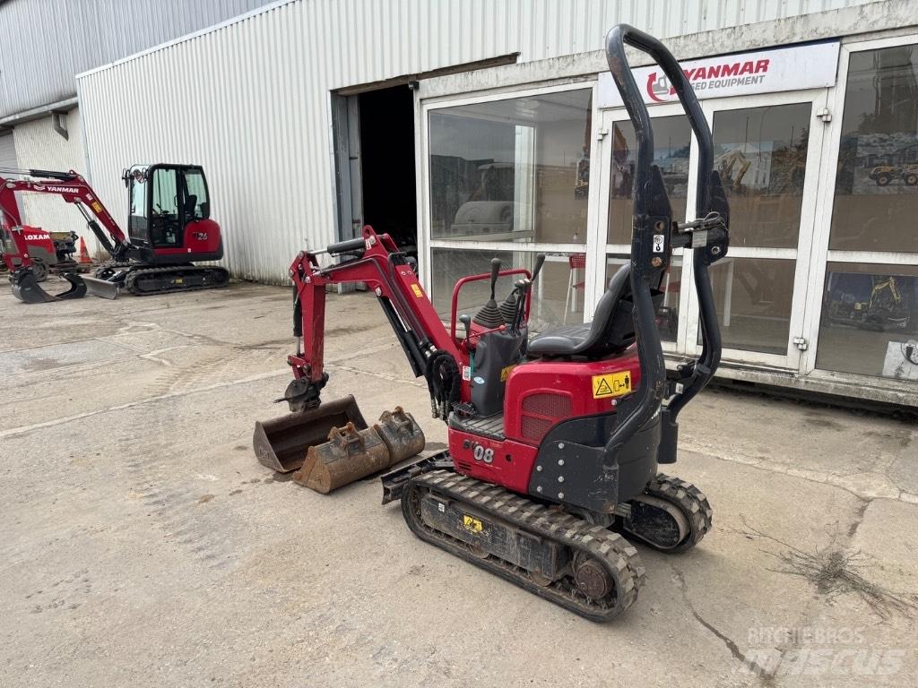 Yanmar SV08 (1E097) Mini excavadoras < 7t
