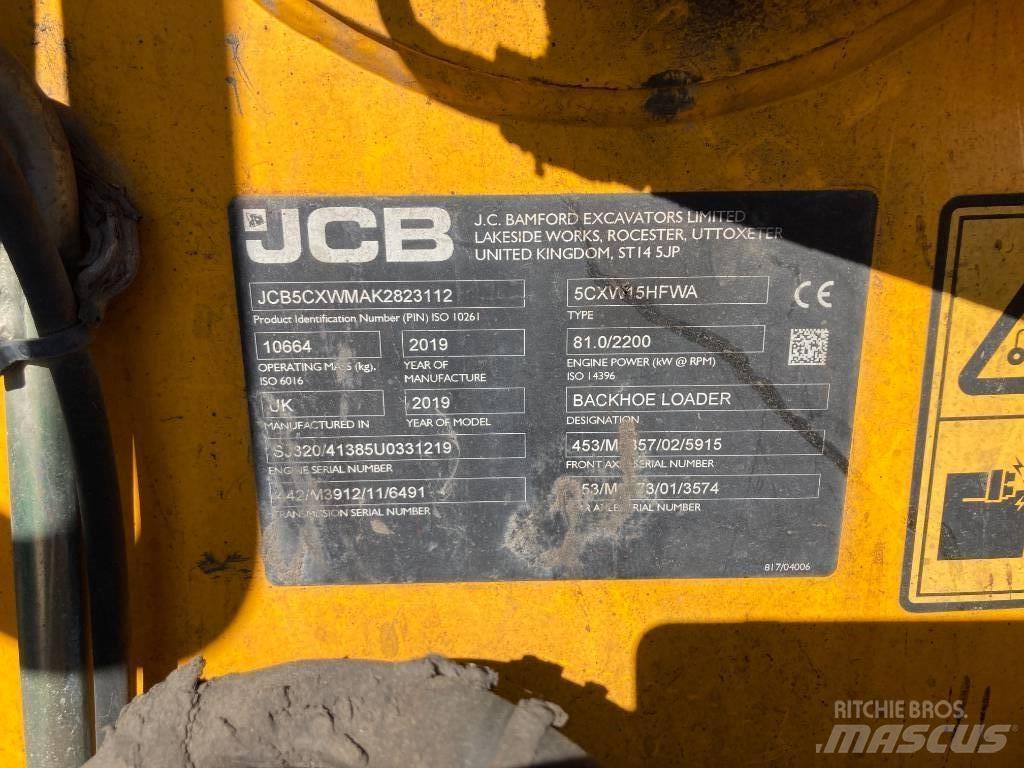 JCB 5 CX Wastemaster Retrocargadoras
