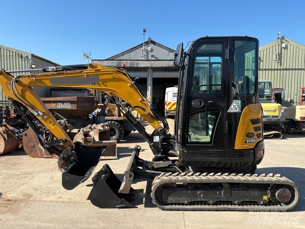 Sany SY 35 U Mini excavadoras < 7t